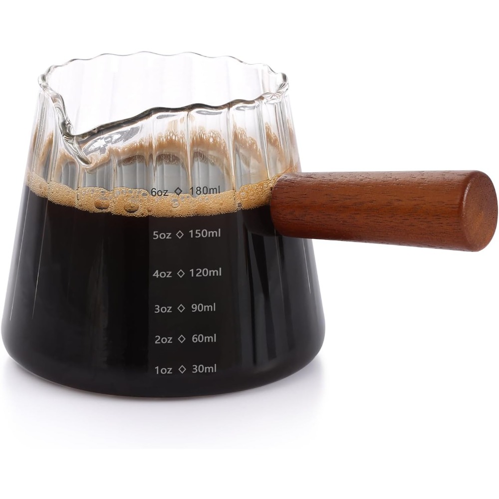 Espresso Shot Glass - V-Shaped Spout Espresso Shot Glasses 6