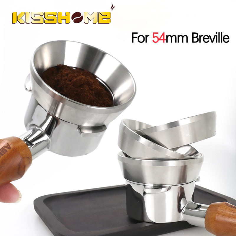Coffee Extraction Equipment - 54mm Coffee Dosing Ring Stainless Steel