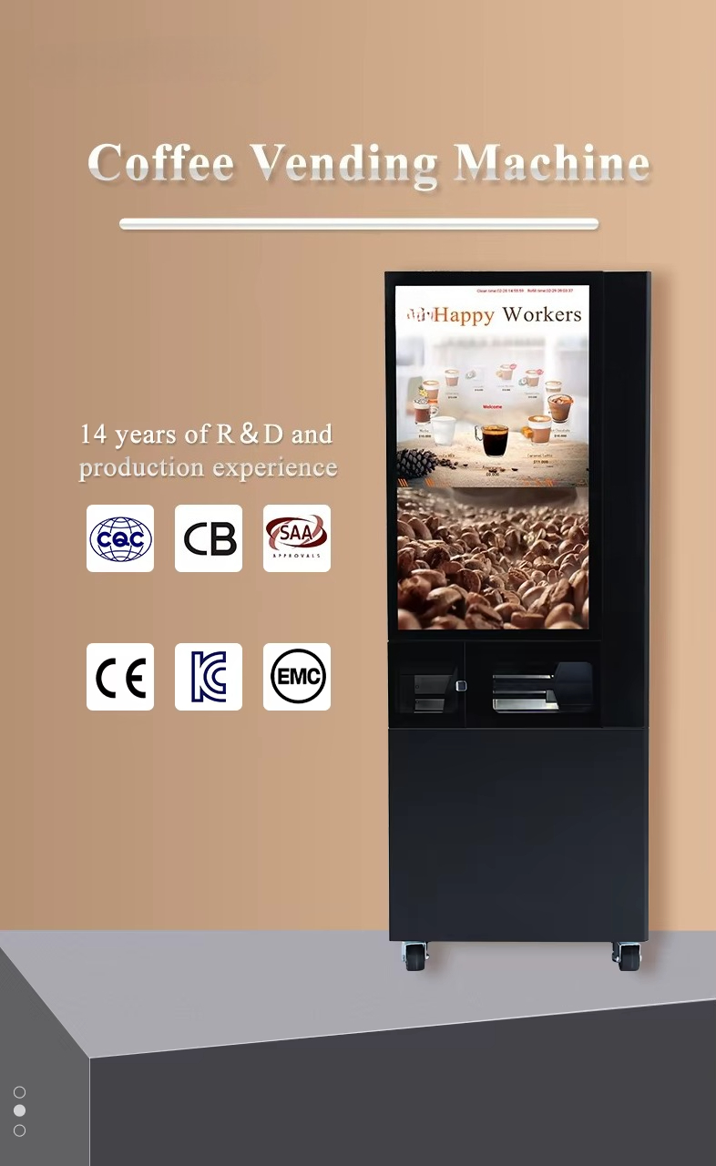 Coffee Equipment Dropshipping - Coin Operated Commercial Coffee Vending Machine