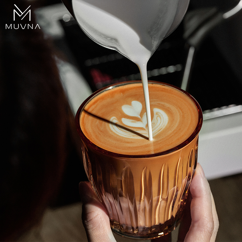 MUVNA Glass Coffee Cup 100ml 1 - Espresso Shot Glass 评论和价格