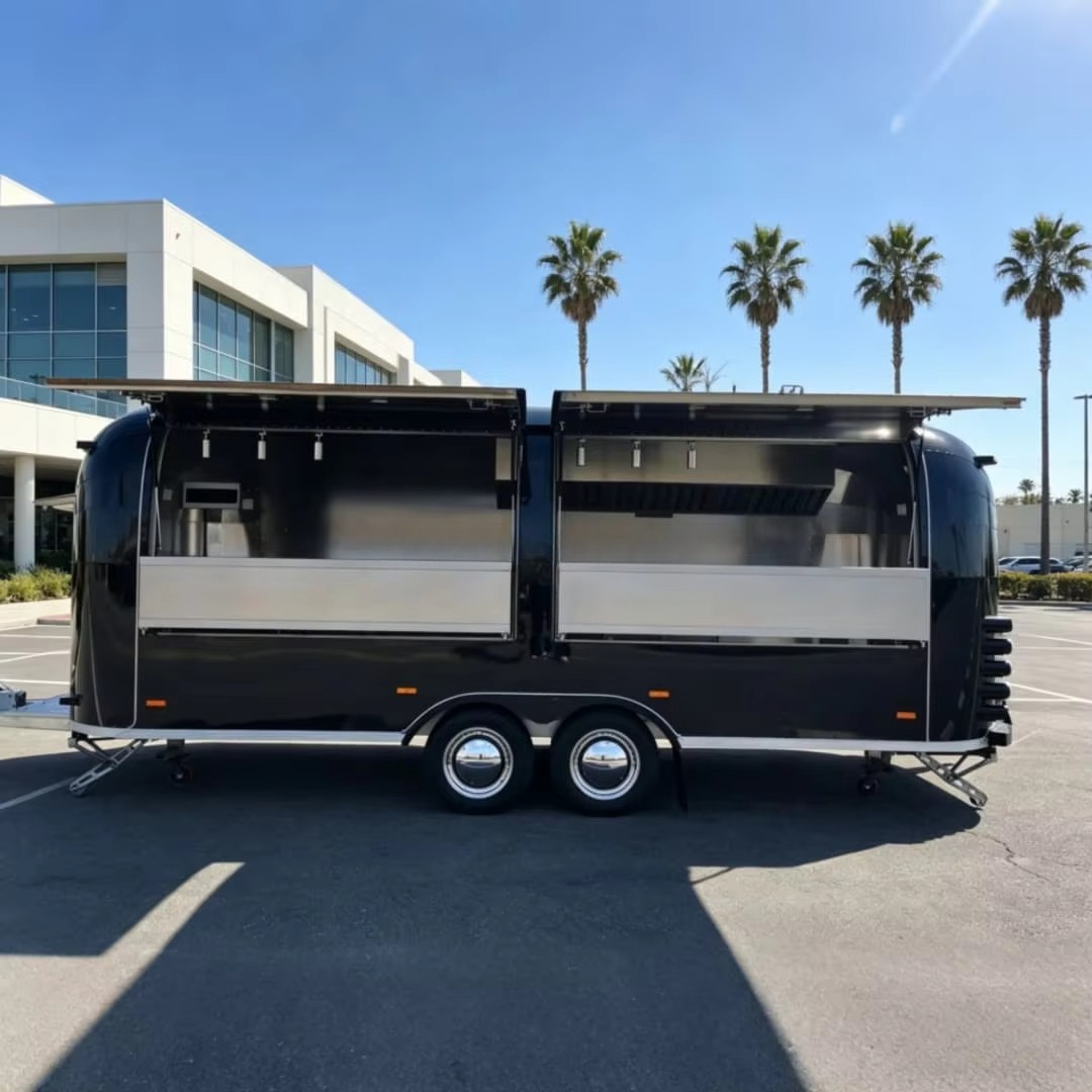 BBQ Trailer Food Trailer Remor - Coffee Equipment In Uk 评论和价格