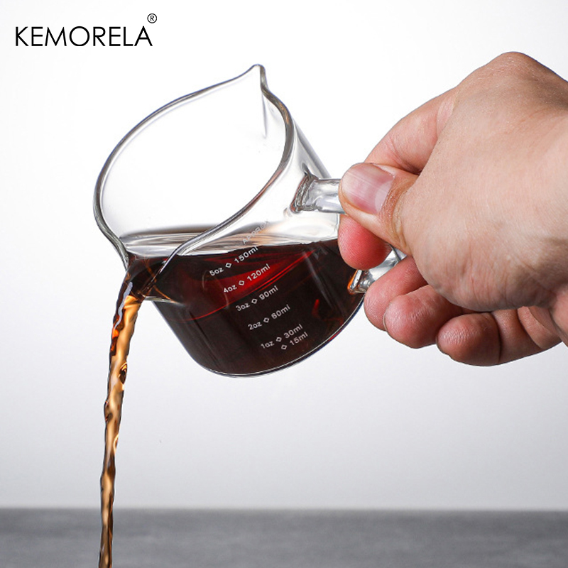 75/150ML Glass Measuring Cup W - Espresso Shot Glass 评论和价格