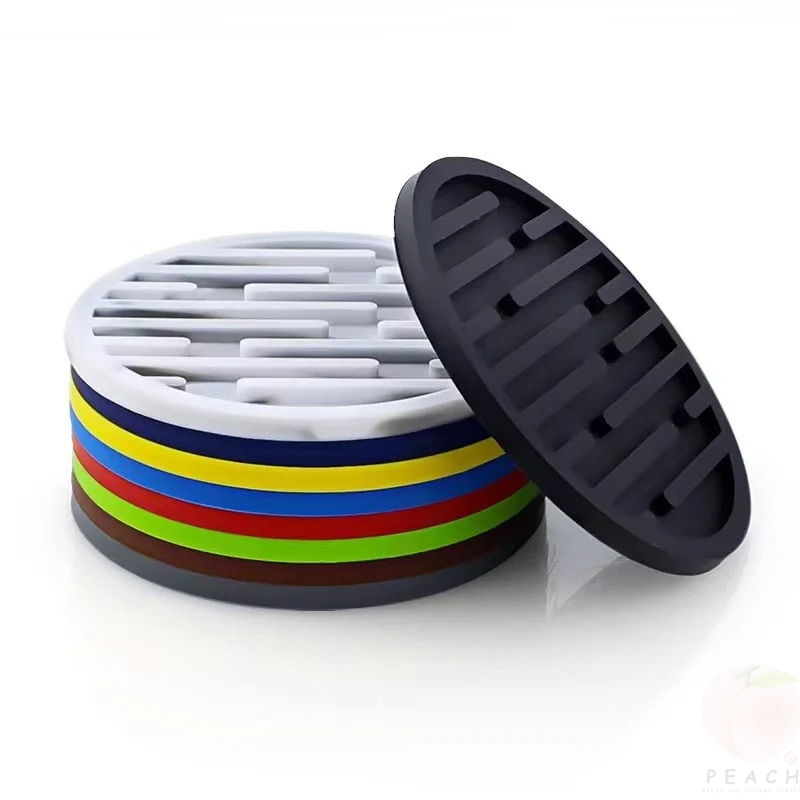 10cm Silicone Coasters Round H - Espresso Shot Glass 评论和价格